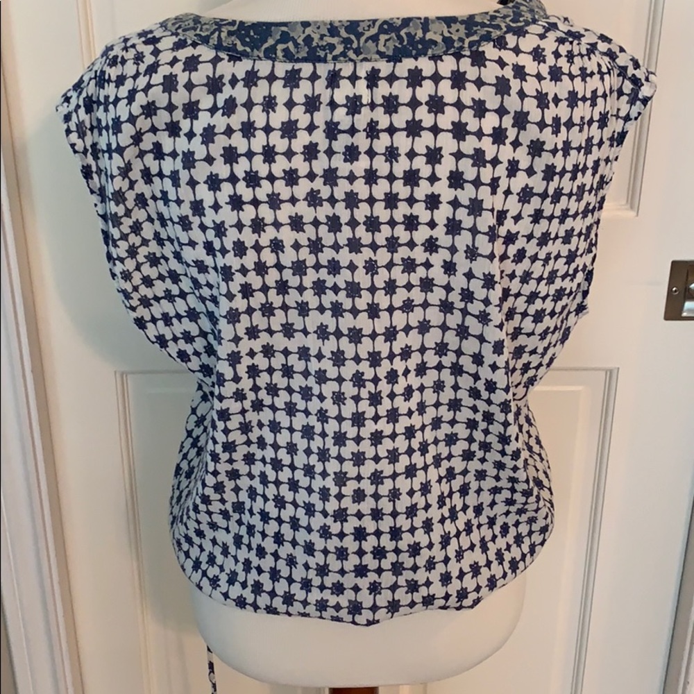 Lucky Brand John Robshaw cotton boho tank top. - Picture 4 of 9